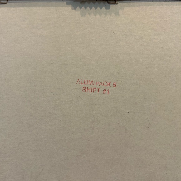 Vintage Carolyn Shores Wright red cardinal on Christmas wreath frame glass print - Picture 5 of 6